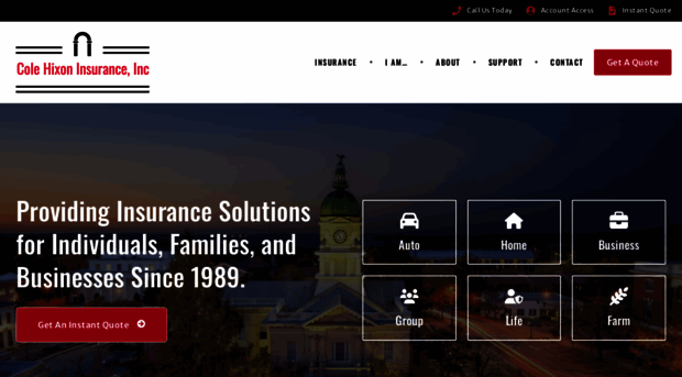 colehixoninsurance.com
