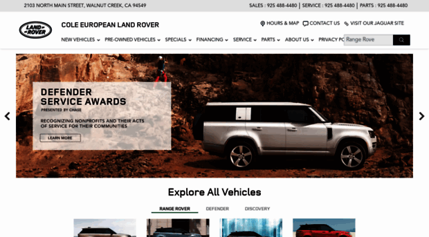 colelandrover.com