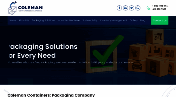 colemancontainers.com