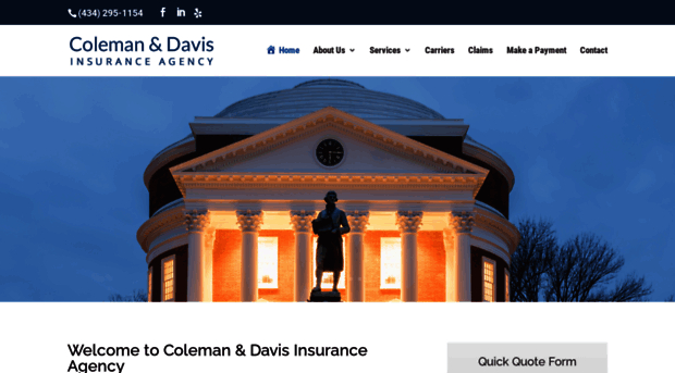 colemandavisinsurance.com