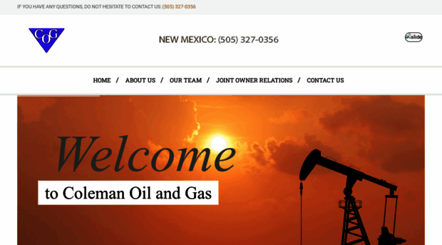 colemanoilandgas.com