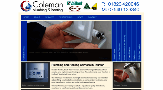 colemanplumbingandheating.com