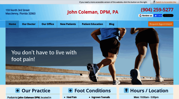 colemanpodiatry.com