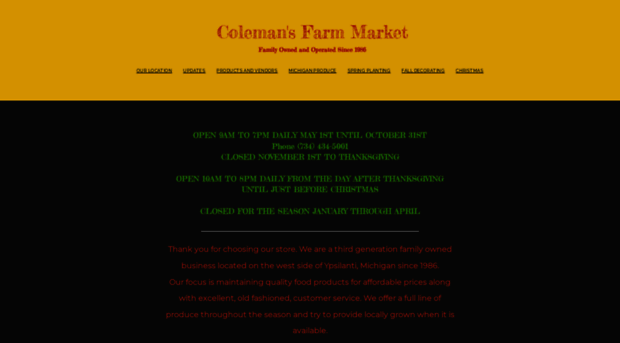 colemansproduce.com