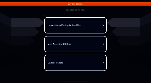 colepapers.net
