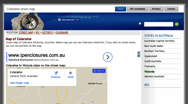coleraine-vic.street-map.net.au