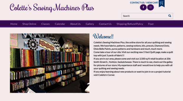 colettessewingmachinesplus.com