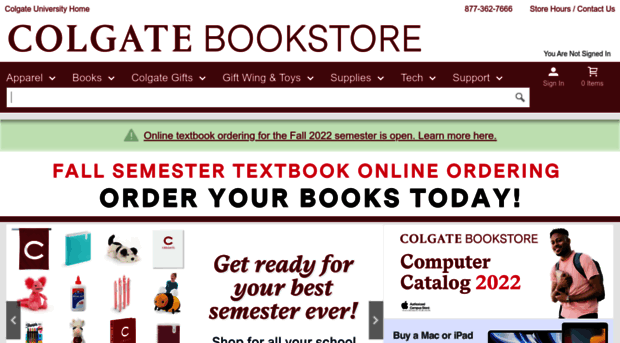 colgatebookstore.com