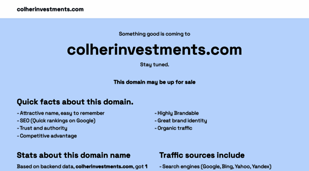 colherinvestments.com