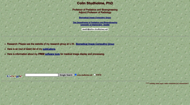 colin-studholme.net