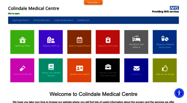 colindalemedicalcentre.nhs.uk