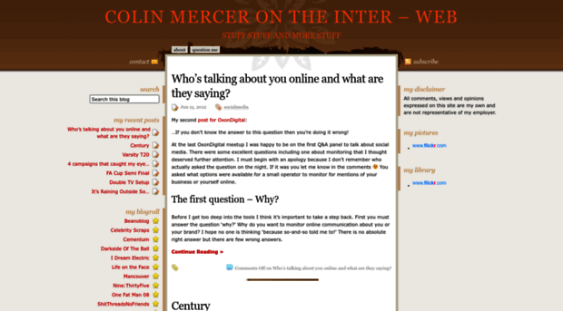 colinmercer.co.uk