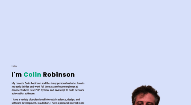 colinrrobinson.com