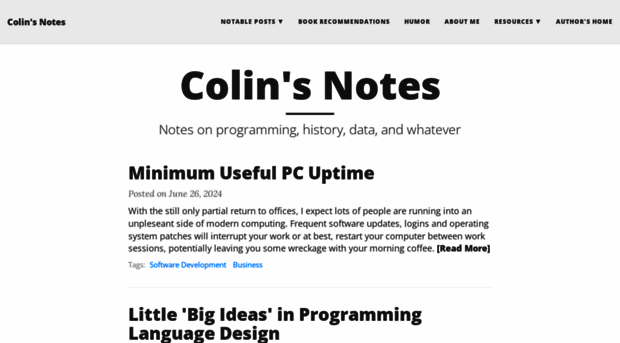 colinsblog.org