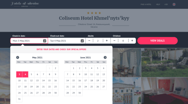 coliseum.hotels-of-ukraine.com