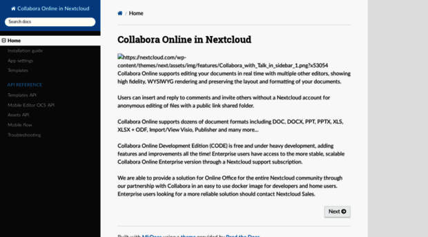 collabora-online-for-nextcloud.readthedocs.io