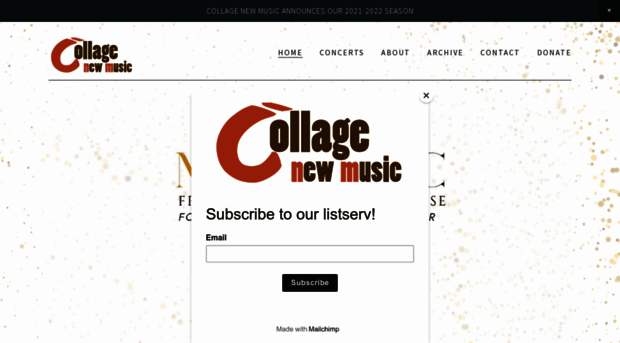 collagenewmusic.org