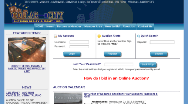 collarcityauctionsonline.com