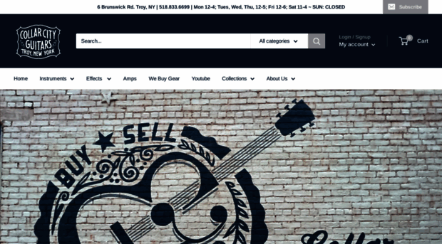 collarcityguitars.com