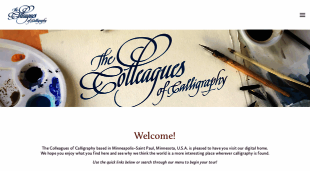 colleaguesofcalligraphy.com