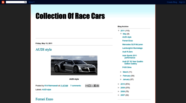 collectionofracecars.blogspot.com