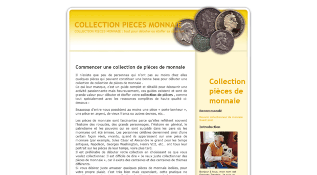 collectionpiecesmonnaie.com