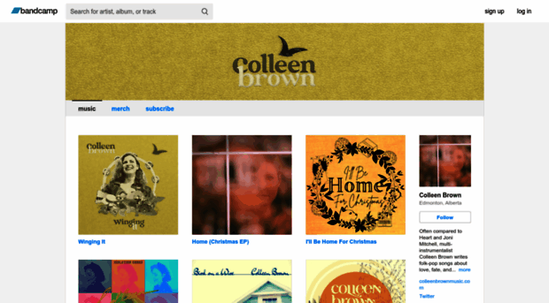 colleenbrownmusic.bandcamp.com