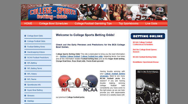 college-sports-betting-odds.com