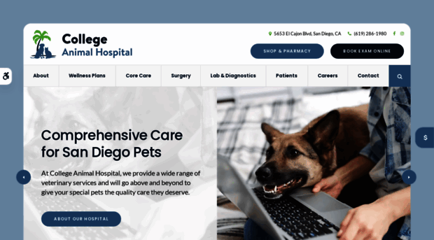 collegeanimalhospital.com