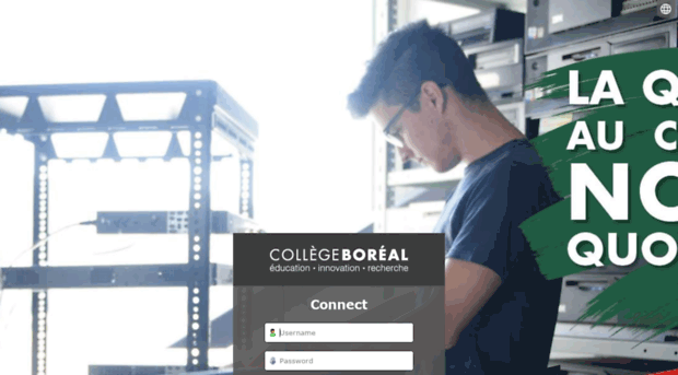 collegeborealtest.brightspace.com