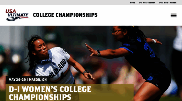 collegechampionships.usaultimate.org