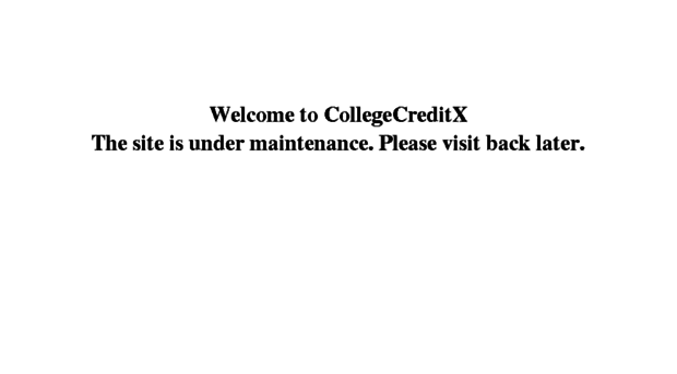 collegecreditx.com