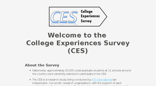 collegeexperiencessurvey.org