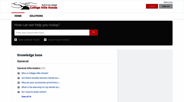 collegehillshonda.freshdesk.com