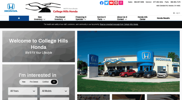 collegehillshondacars.com