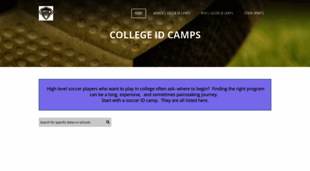 collegeidcamps.net