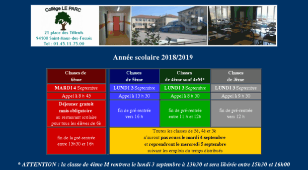 collegeleparc.fr