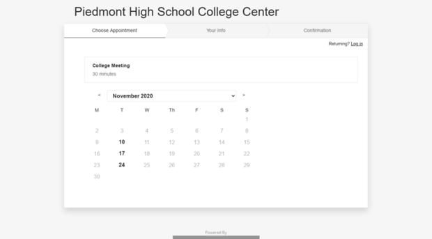 collegemeeting.acuityscheduling.com