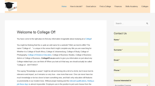 collegeof.co.za