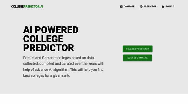 collegepredictor.ai