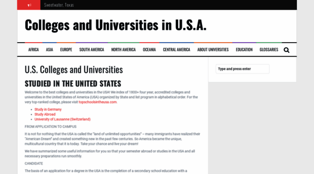 collegesanduniversitiesinusa.com