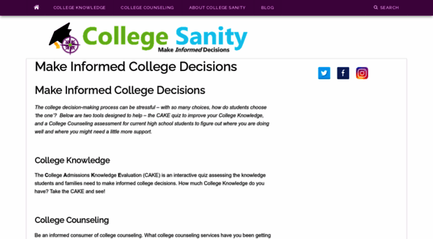 collegesanity.com