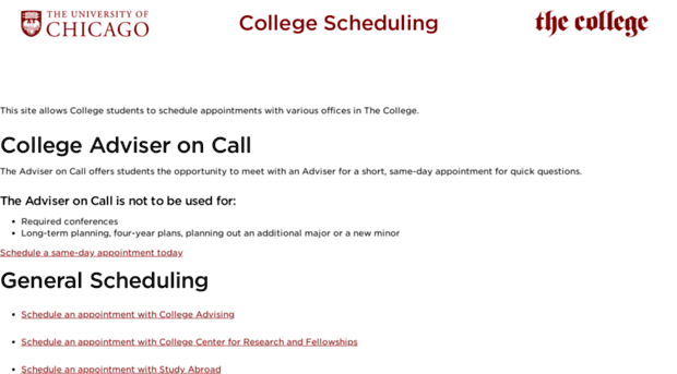 collegescheduling.uchicago.edu