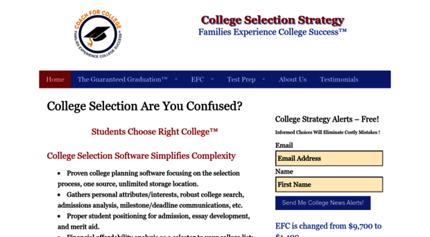 collegeselectionstrategy.com