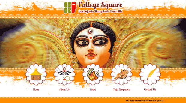 collegesquaredurgapuja.com