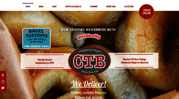 collegetownbagels.com