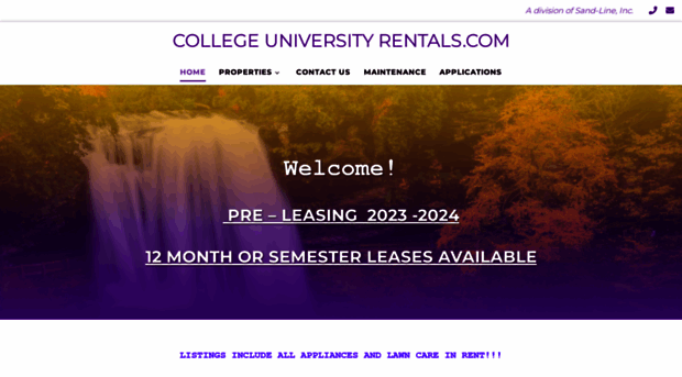 collegeuniversityrentals.com