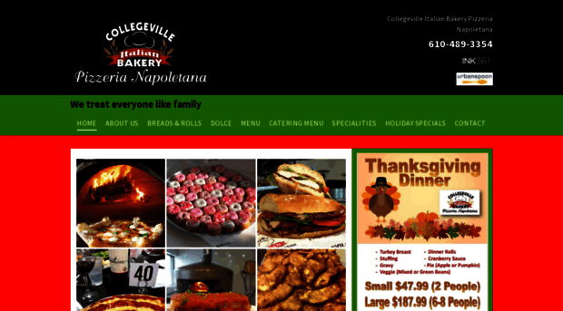 collegevilleitalianbakery.com