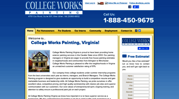 collegeworkspaintingvirginia.com