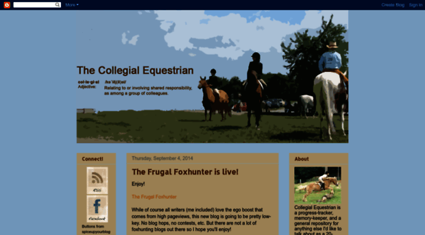 collegialequestrian.blogspot.com